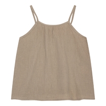 BIRKHOLM Muslin Top Kashmir Brun